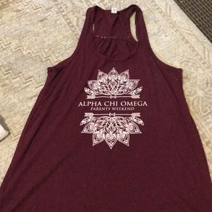 Alpha chi omega tank